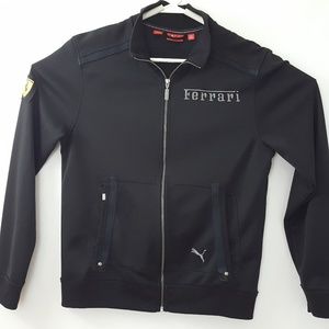 PUMA SCUDERIA FERRARI Women's Full Zip Up Black